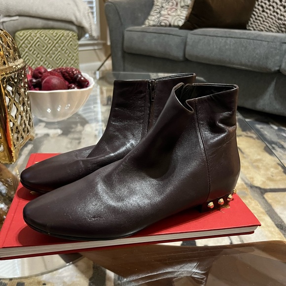 Balenciaga Leather Studded Ankle Boot. Size 40. - Picture 1 of 9